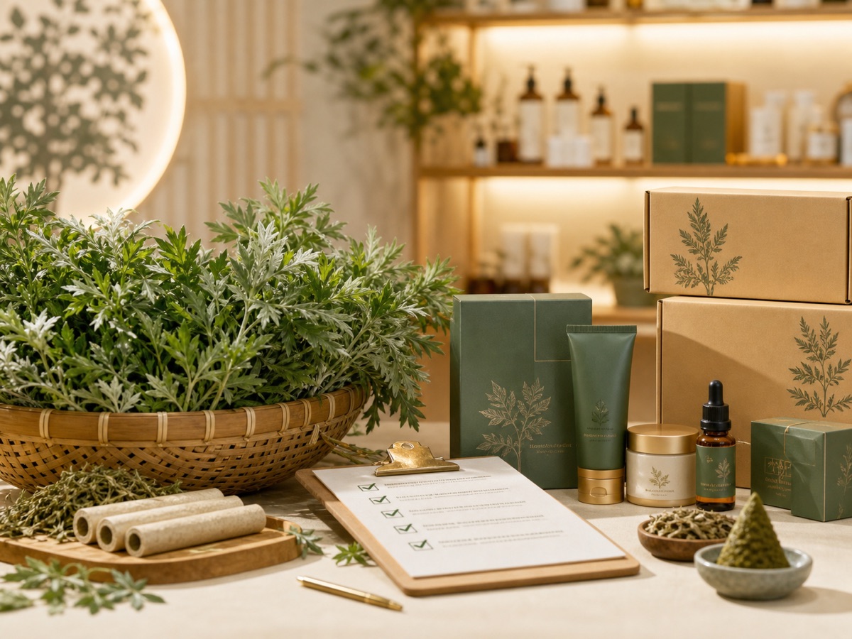 艾乐语艾草种植基地与全产业链供应